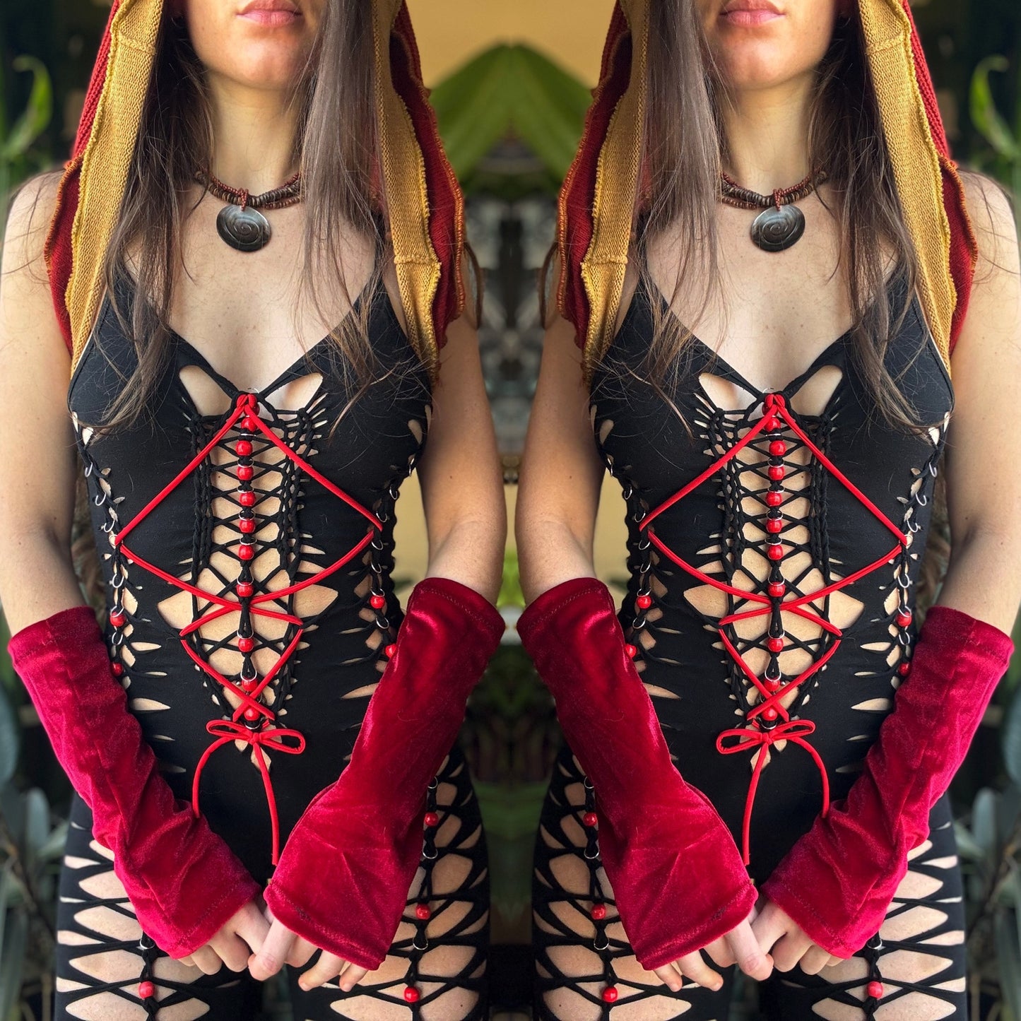 BLACK WIDOW - FLARE JUMPSUIT