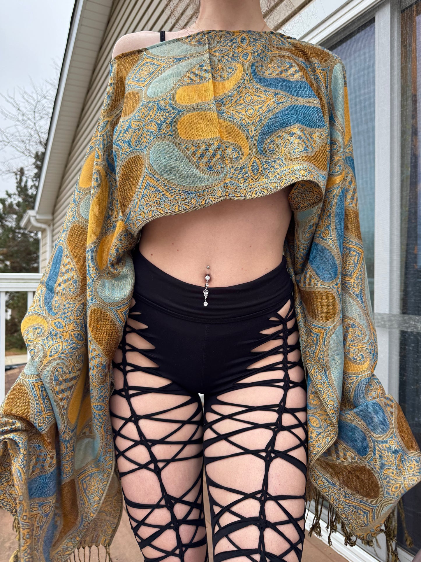 DREAMSICLE PASHMINA TOP