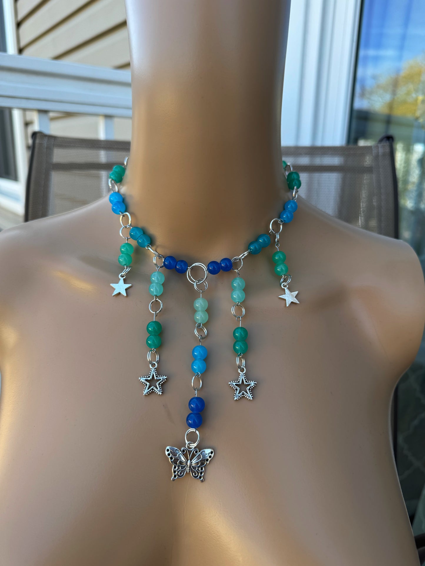 DANGLY BUBBLES NECKLACE