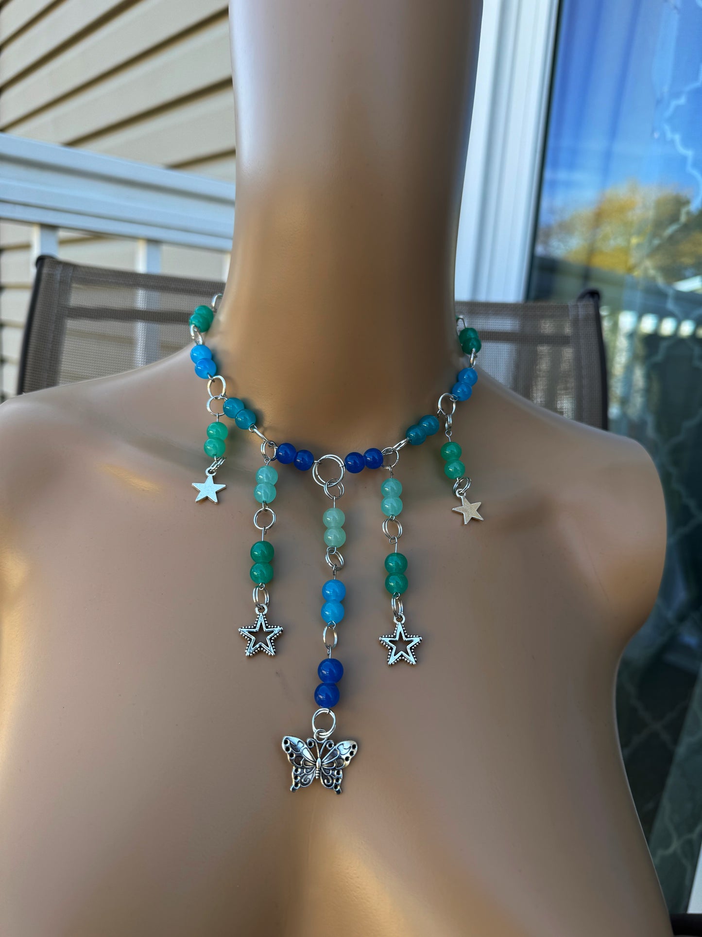 DANGLY BUBBLES NECKLACE