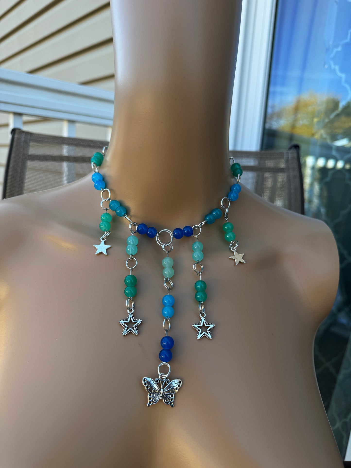 DANGLY BUBBLES NECKLACE