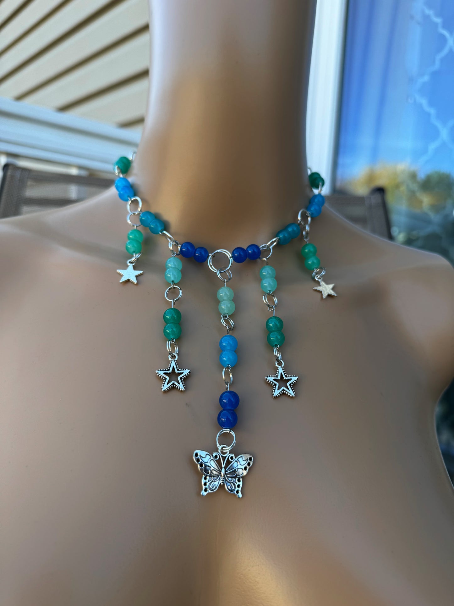 DANGLY BUBBLES NECKLACE