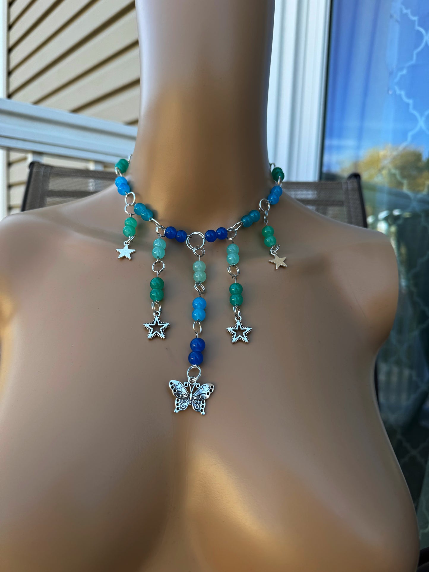 DANGLY BUBBLES NECKLACE
