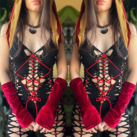 BLACK WIDOW - FLARE JUMPSUIT