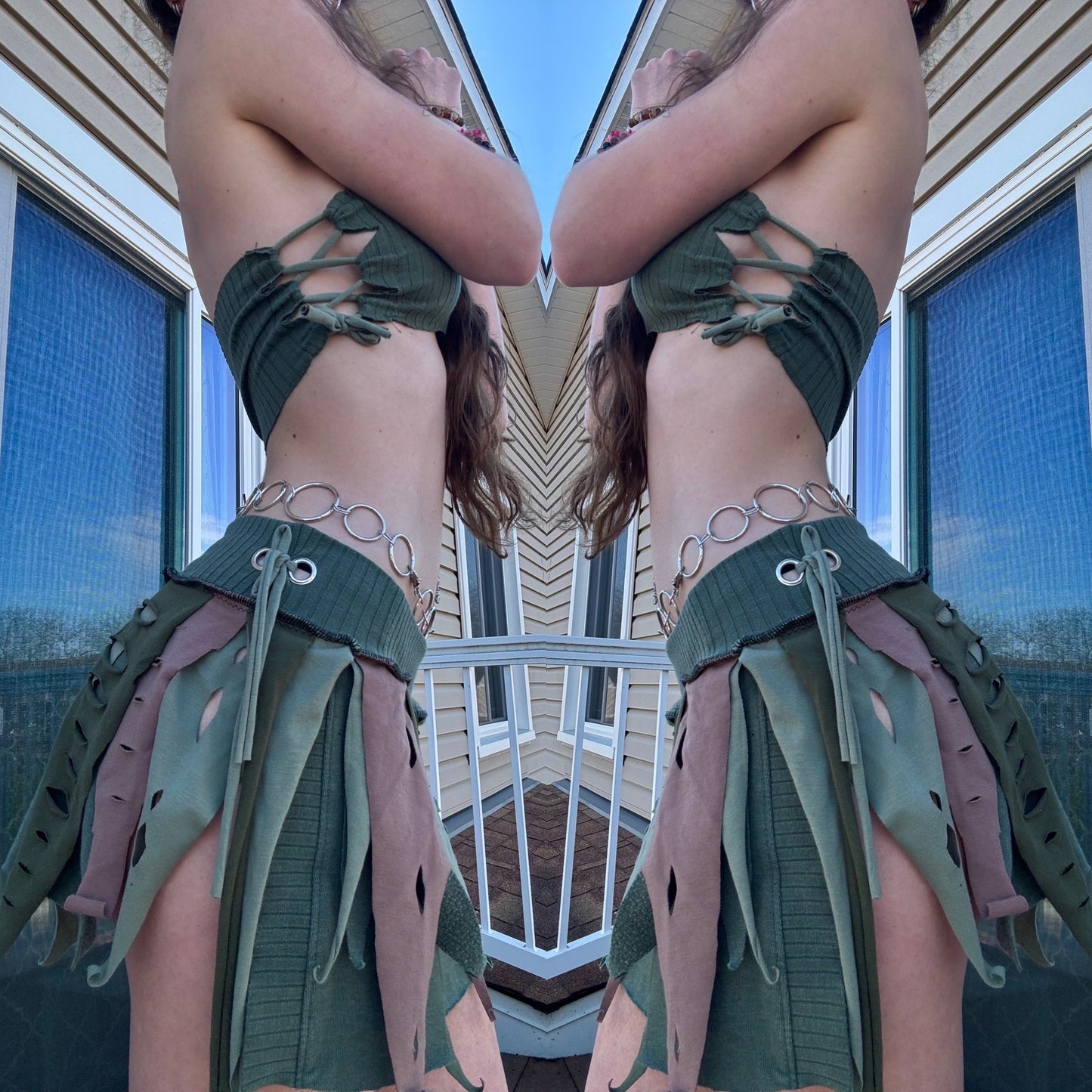 FOREST FAE - UPCYCLED 2 PIECE SET
