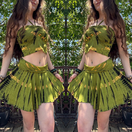 TIE DYE FESTIVAL FAIRY SKIRT