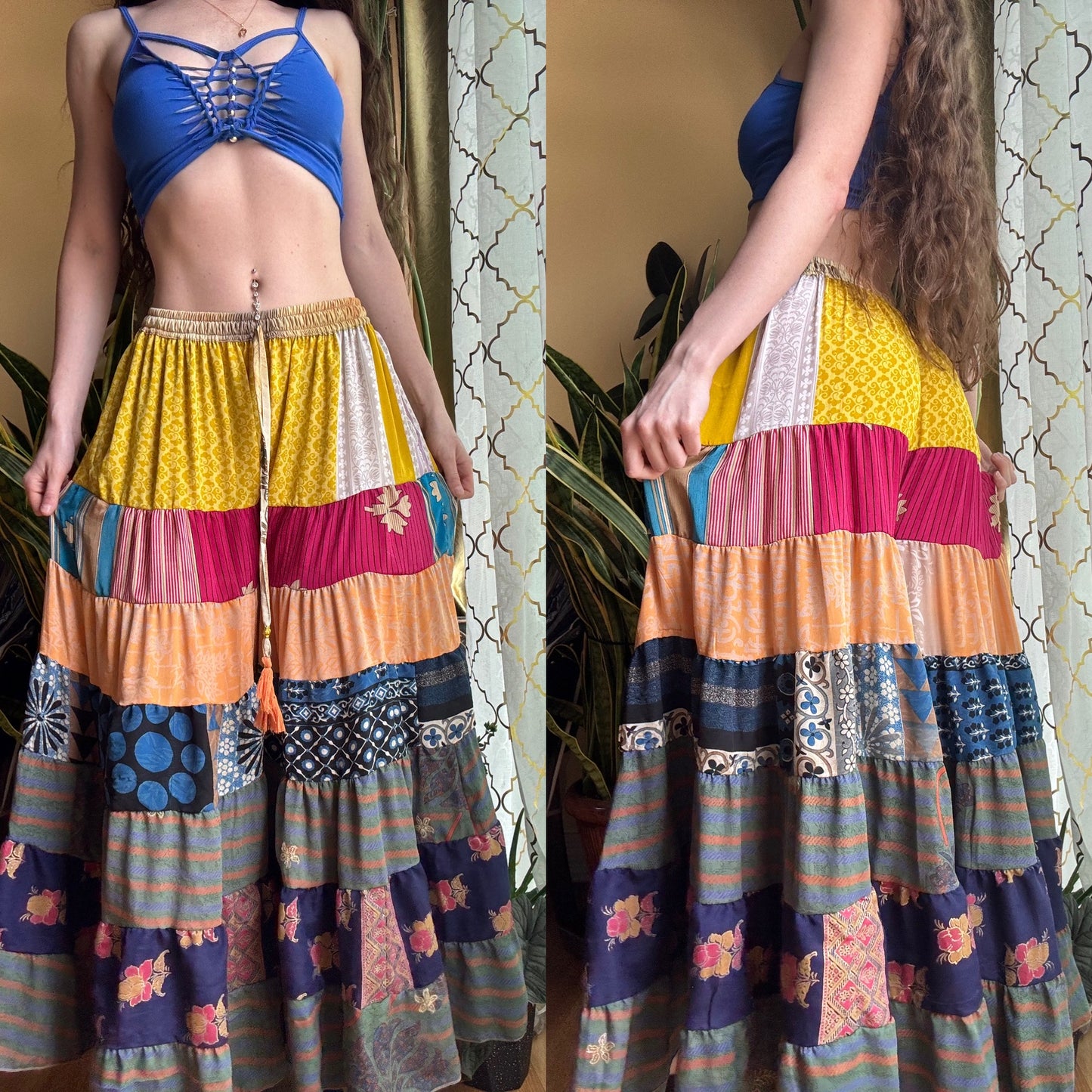 DESERT FUNKY WIDE LEG BOHO PANTS