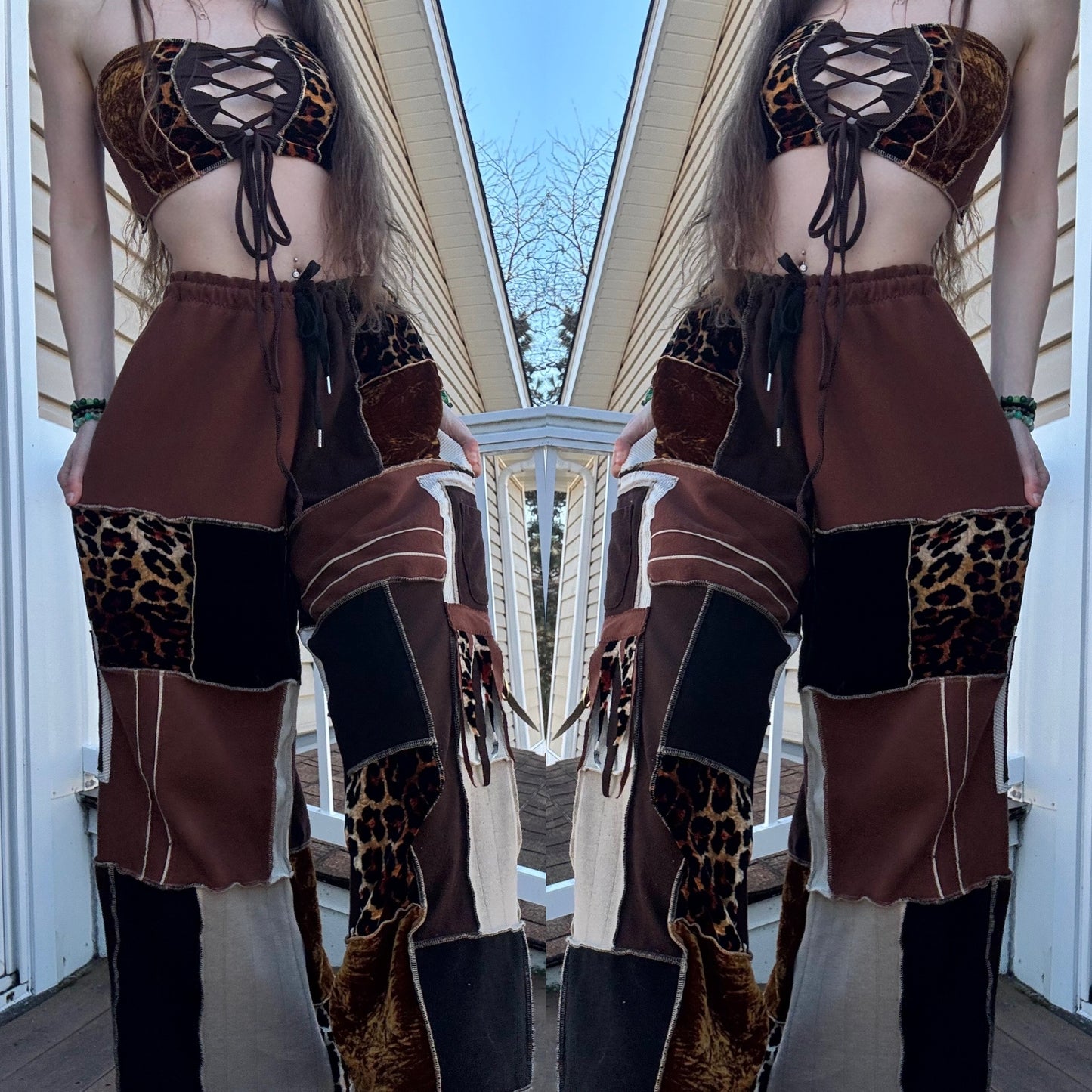 FELINE PATCHWORK SET - 3 PIECE SET