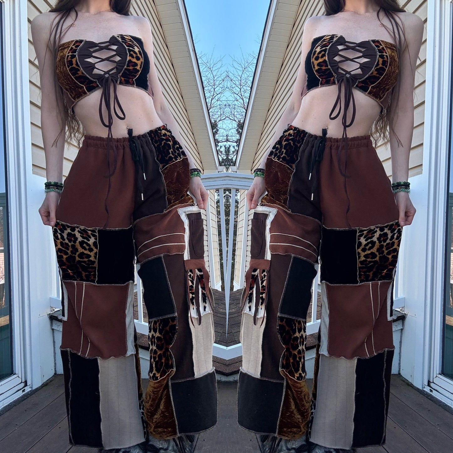 FELINE PATCHWORK SET - 3 PIECE SET