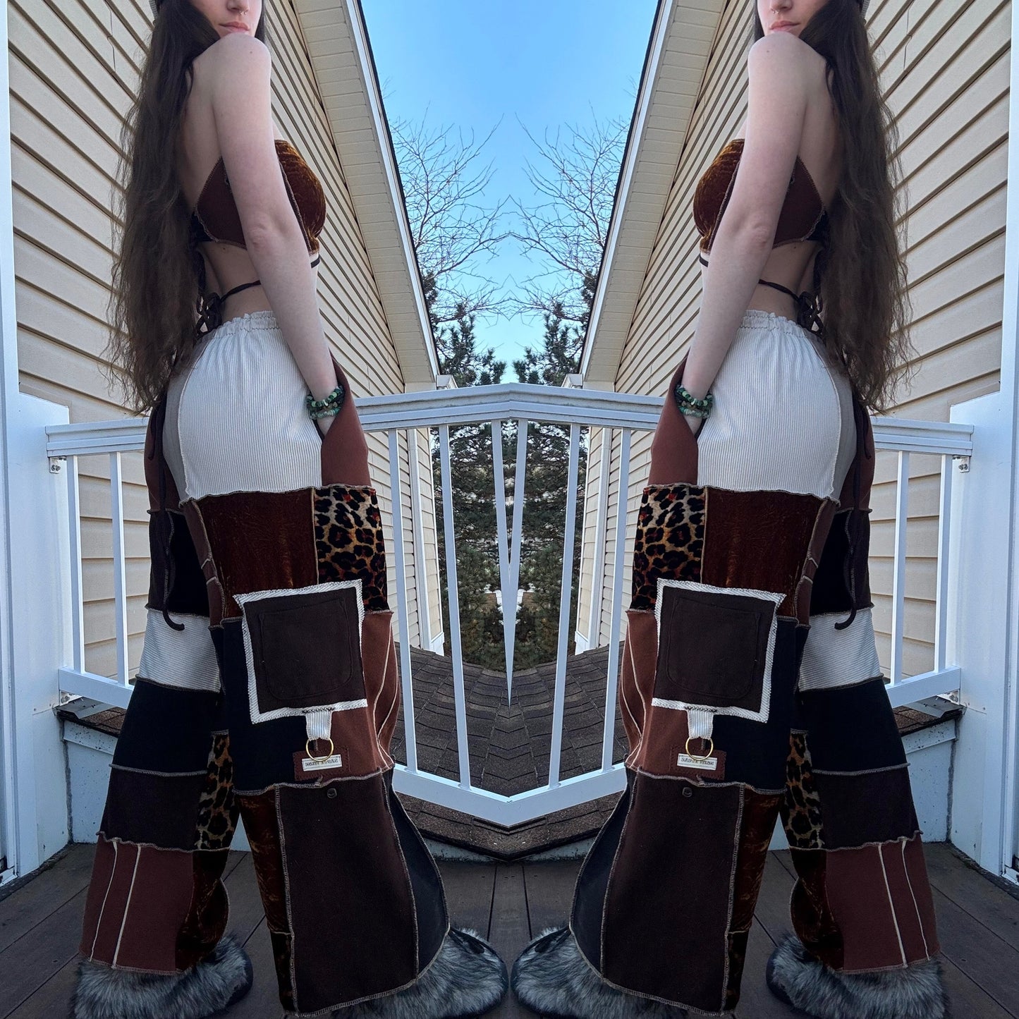 FELINE PATCHWORK SET - 3 PIECE SET