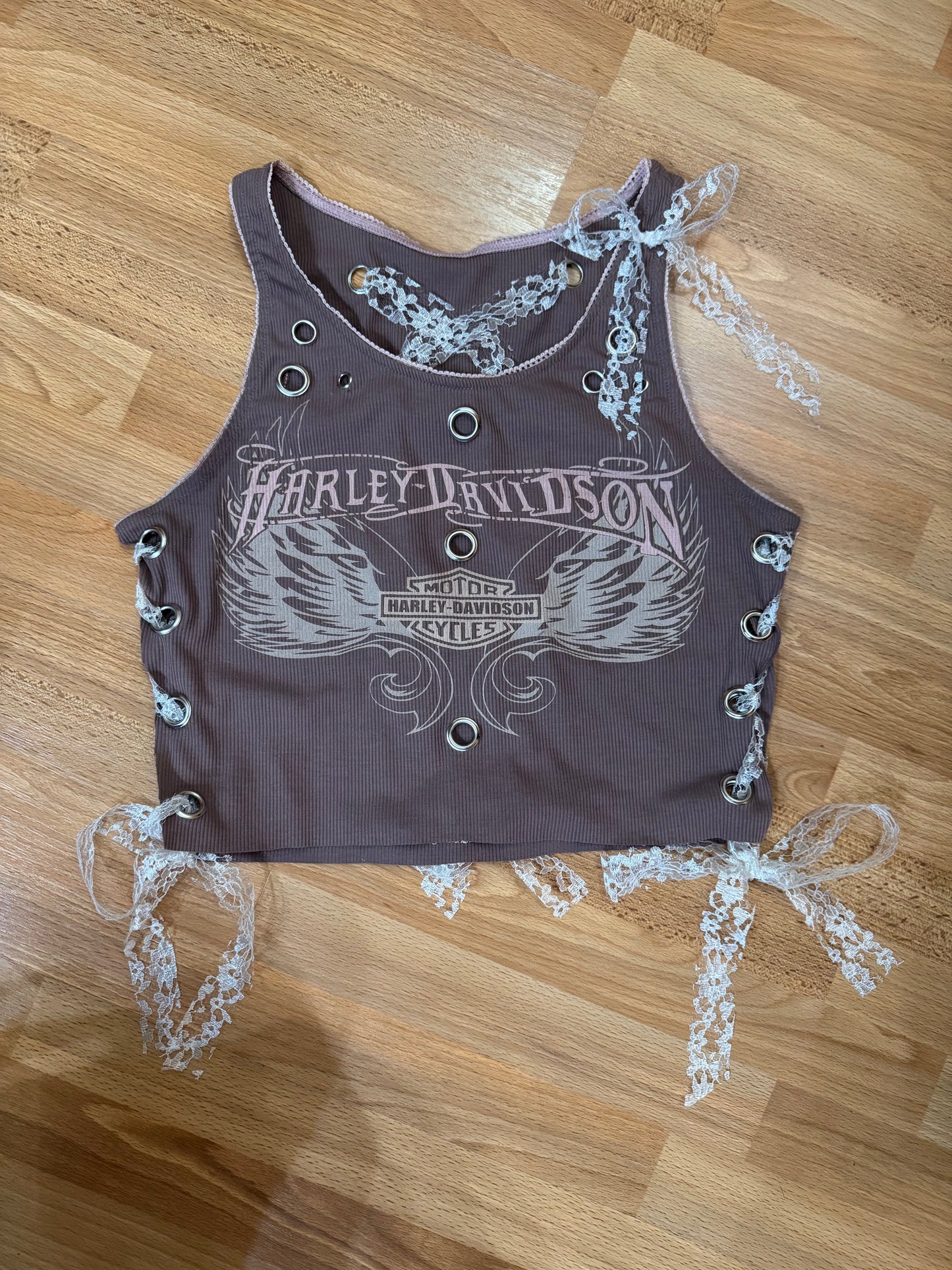 UPCYCLED HARLEY DAVIDSON TANK TOP