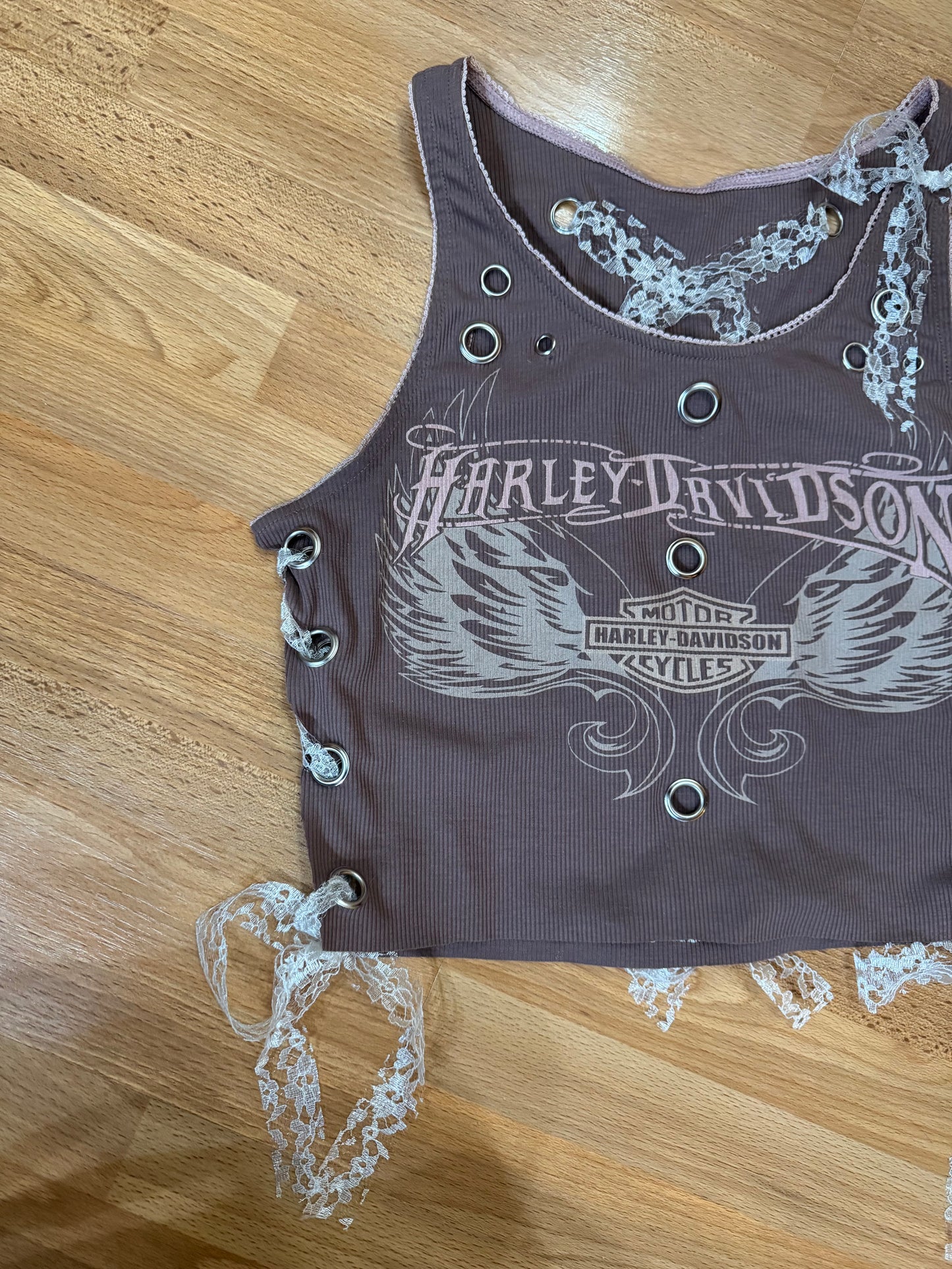 UPCYCLED HARLEY DAVIDSON TANK TOP