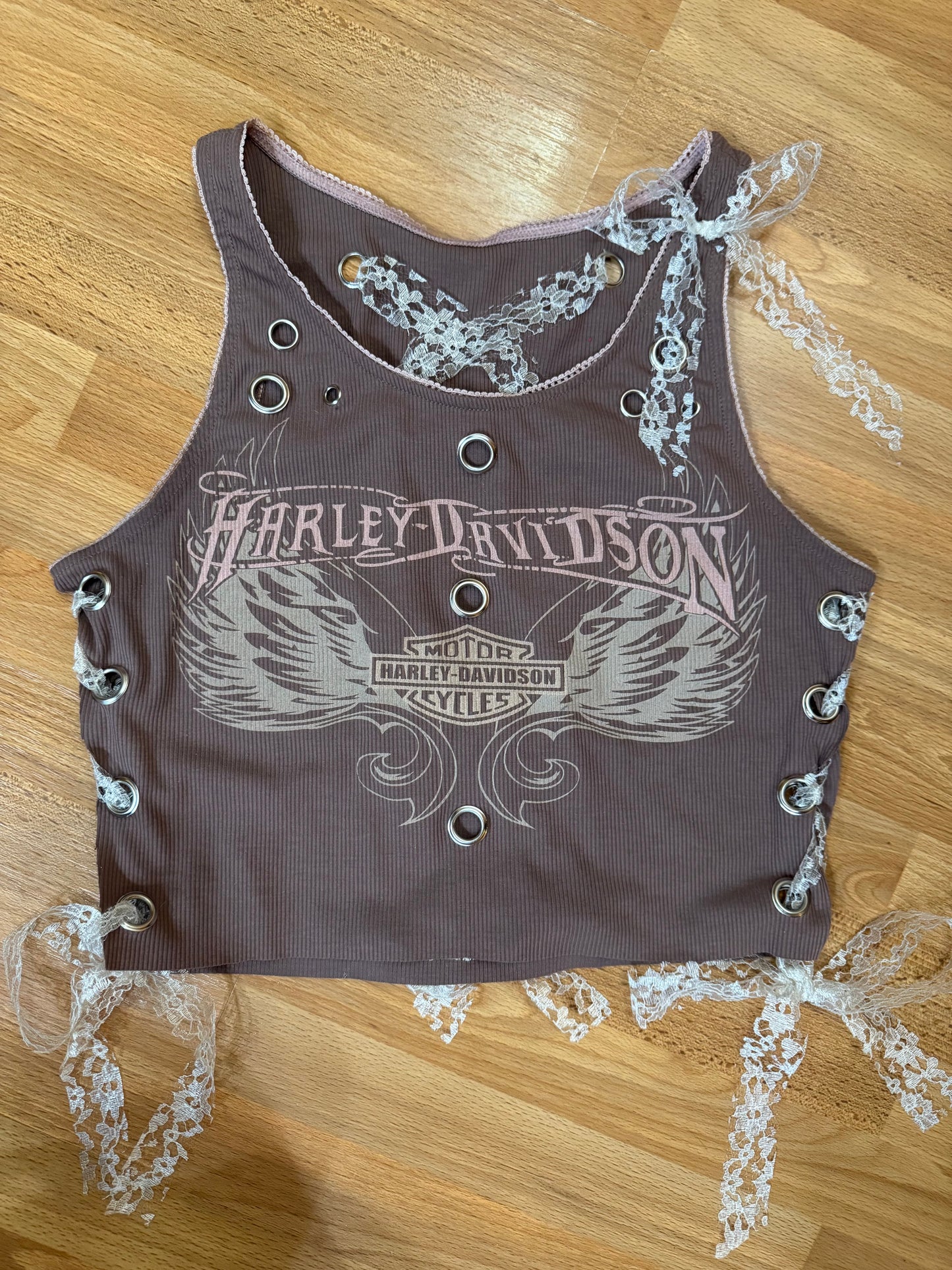 UPCYCLED HARLEY DAVIDSON TANK TOP