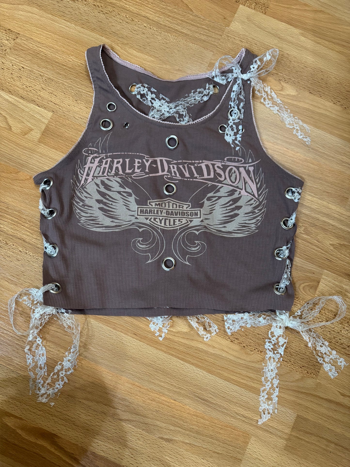 UPCYCLED HARLEY DAVIDSON TANK TOP