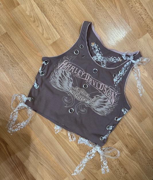 UPCYCLED HARLEY DAVIDSON TANK TOP