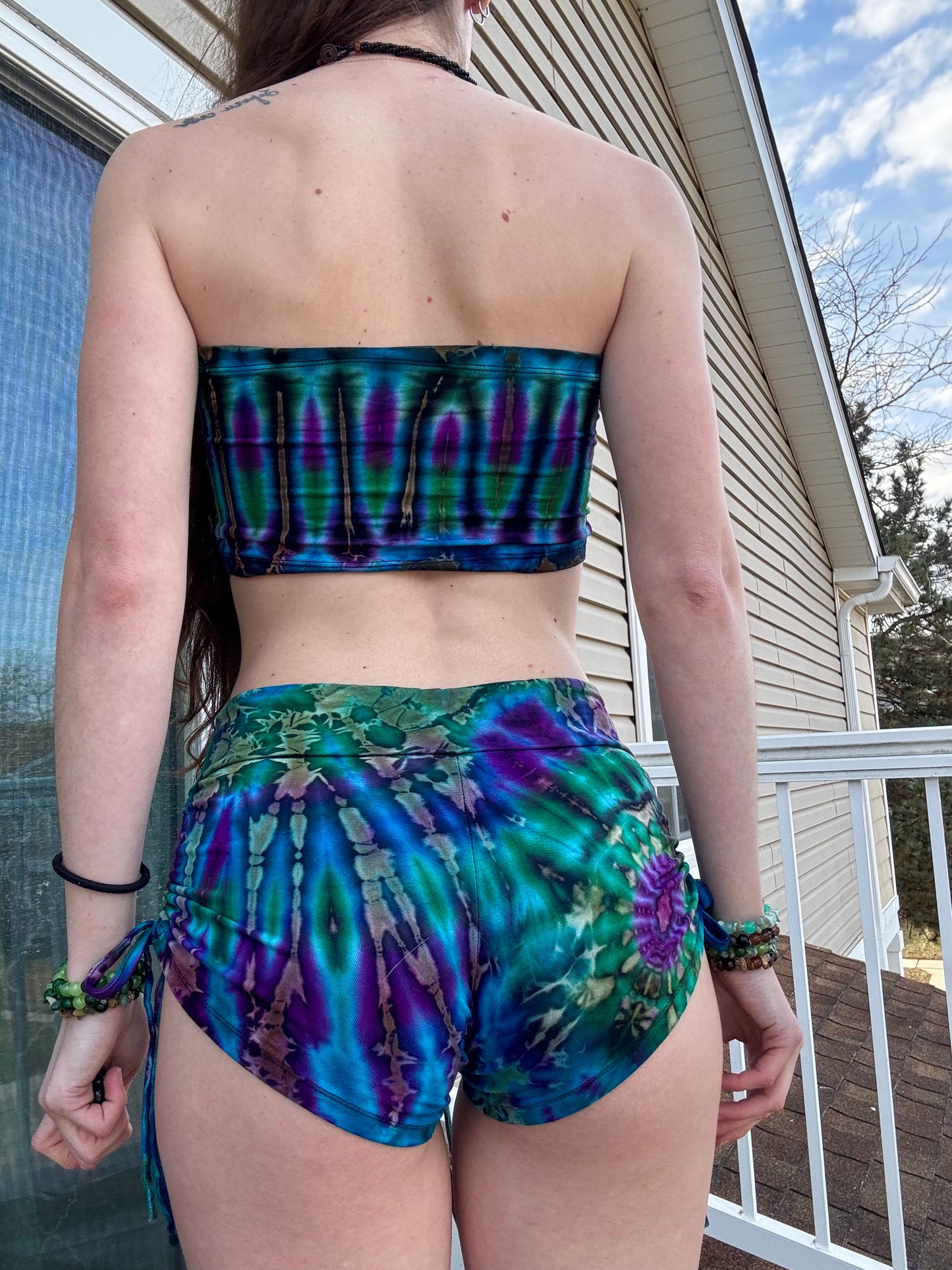 TIE DYE TUBE TOP