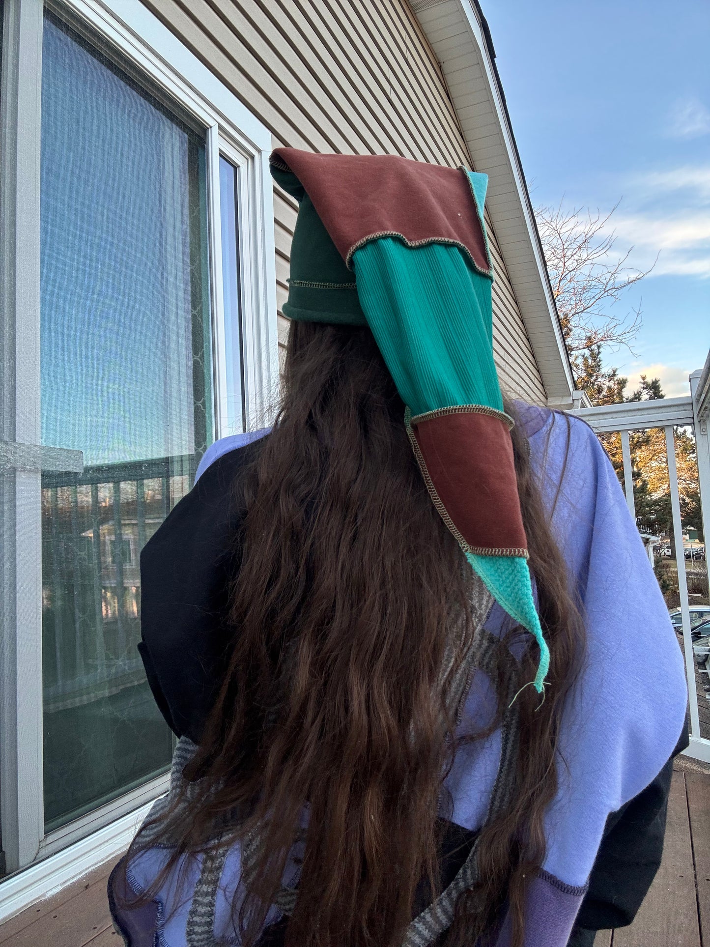 SWAMP UPCYCLED PIXIE CAT HAT