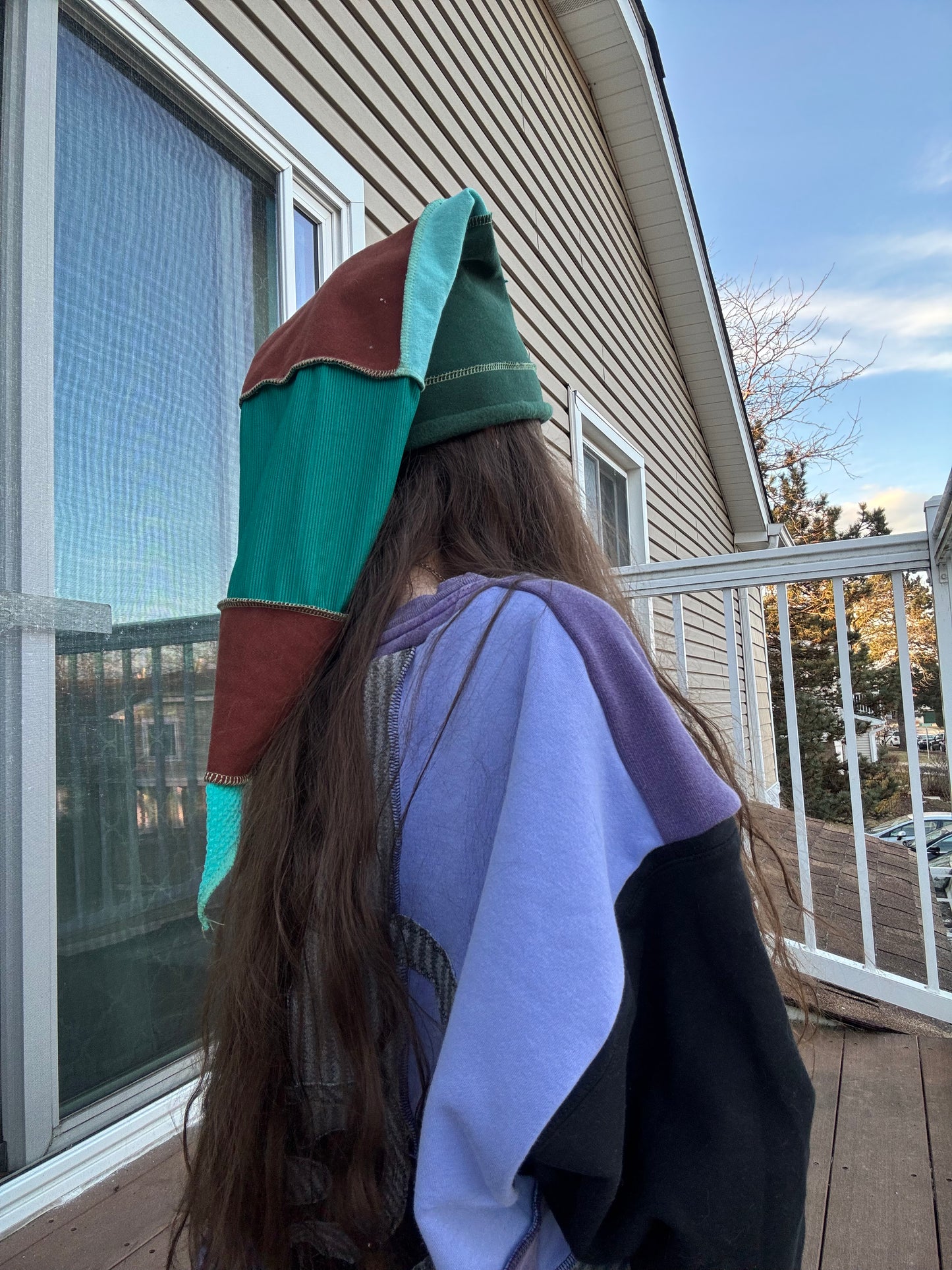 SWAMP UPCYCLED PIXIE CAT HAT