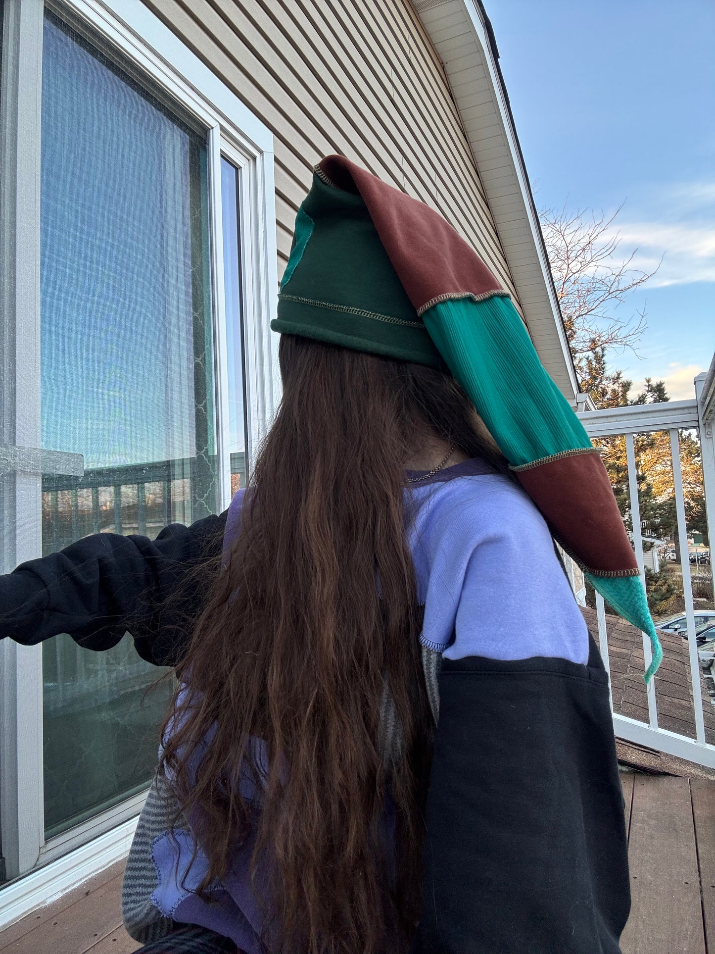 SWAMP UPCYCLED PIXIE CAT HAT