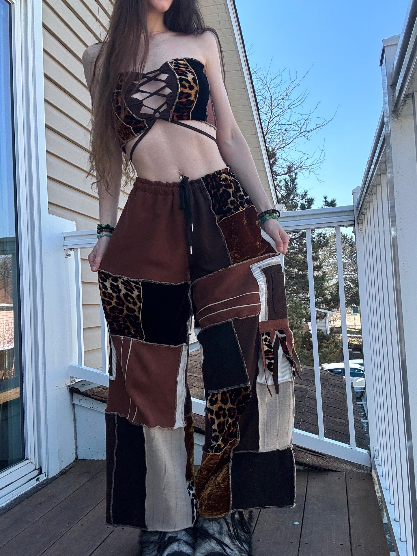 FELINE PATCHWORK SET - 3 PIECE SET