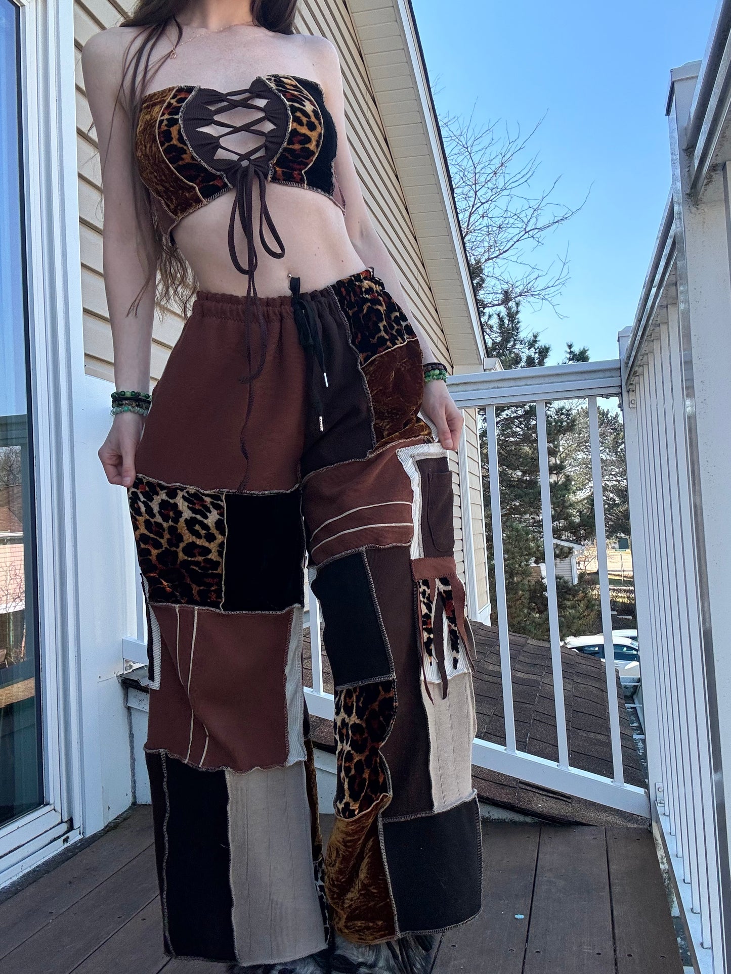 FELINE PATCHWORK SET - 3 PIECE SET