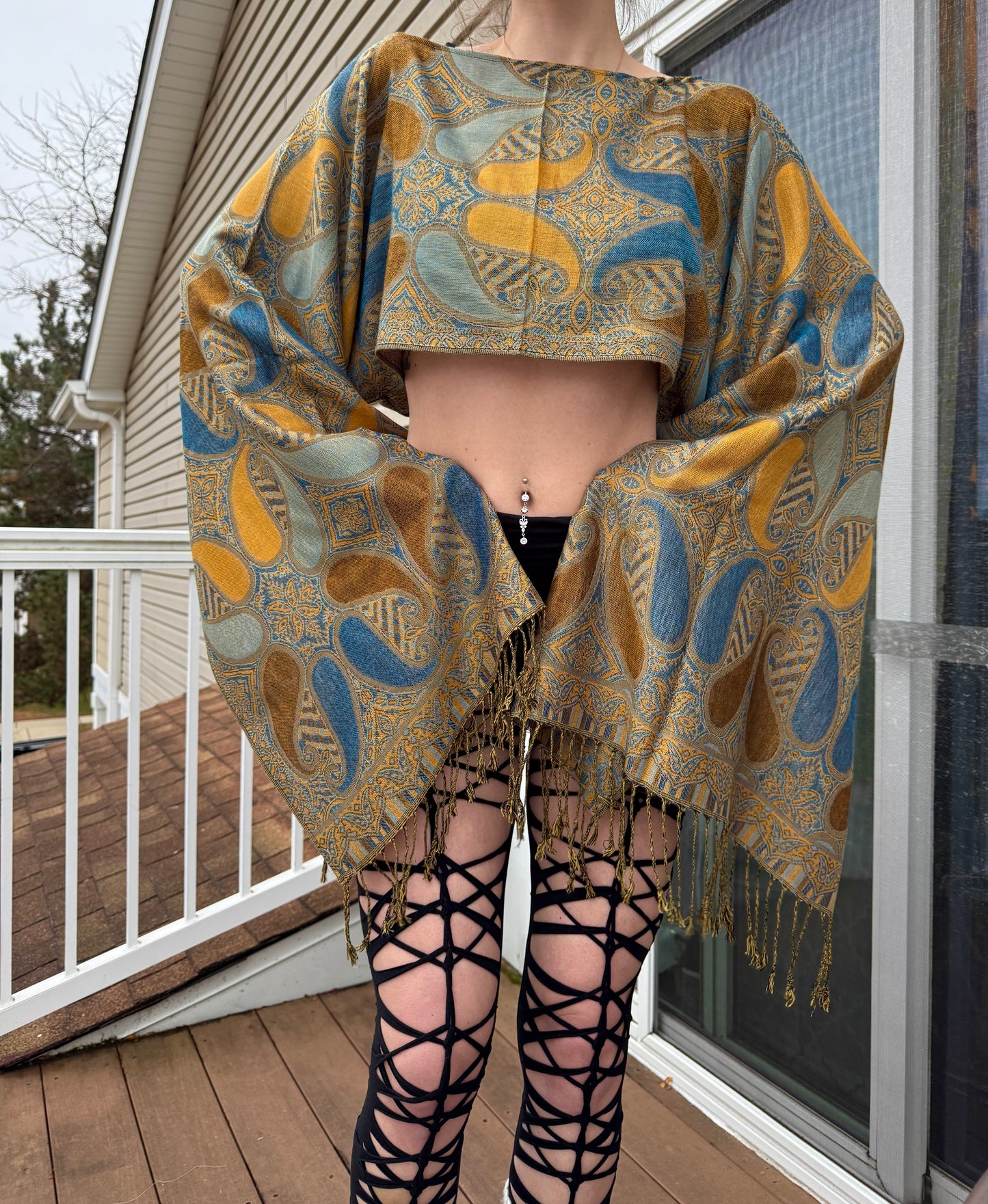 DREAMSICLE PASHMINA TOP