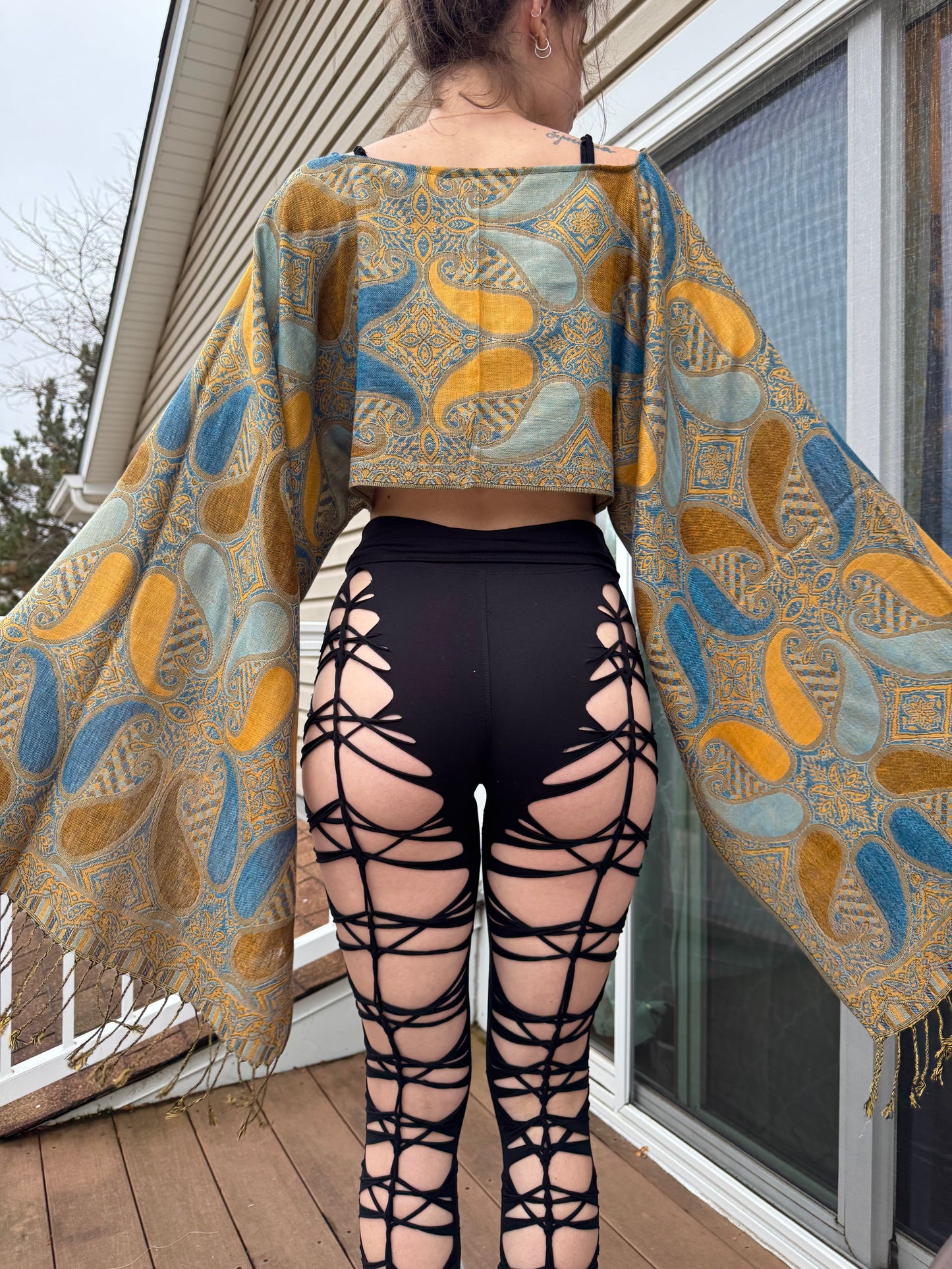 DREAMSICLE PASHMINA TOP