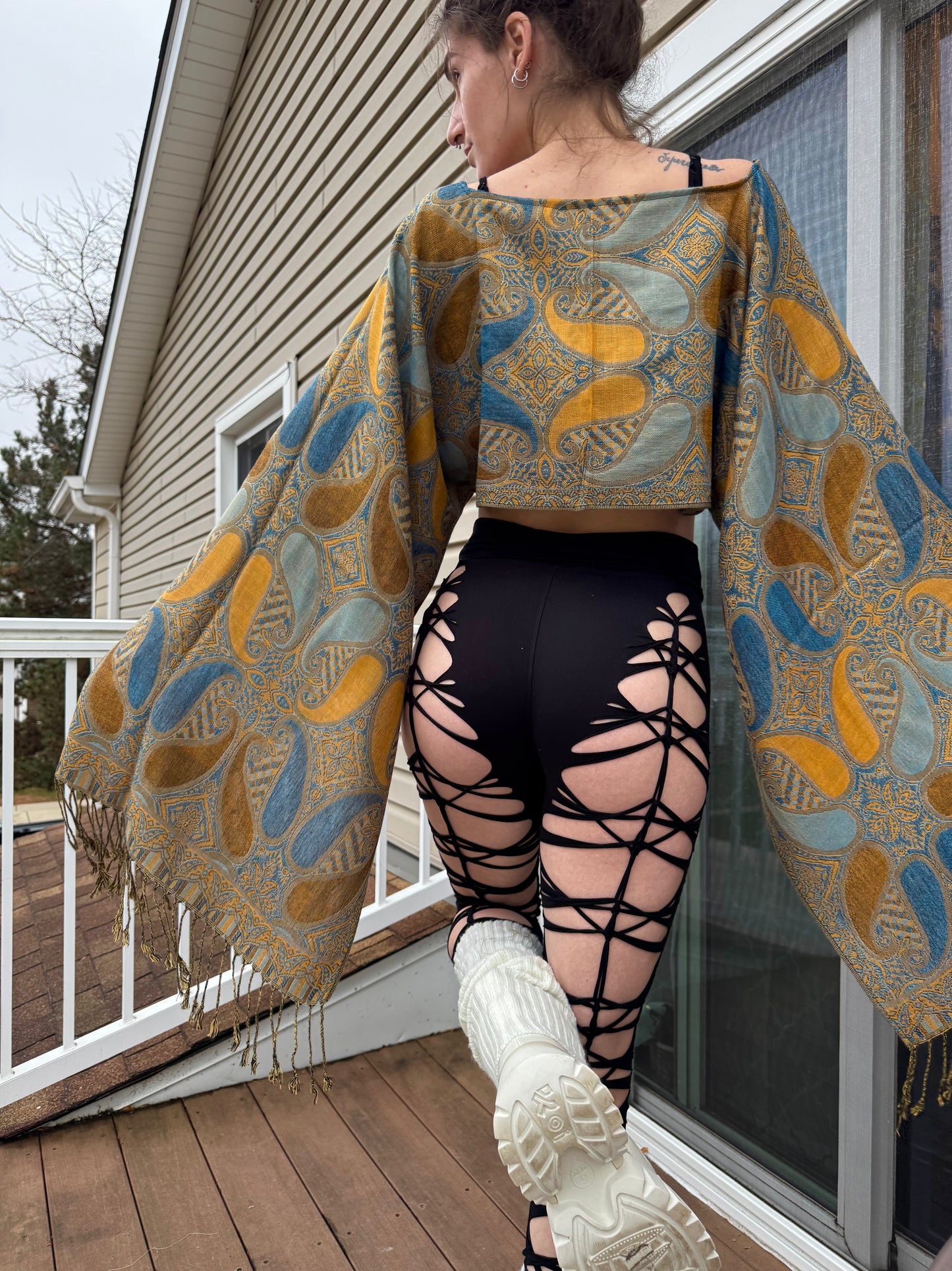 DREAMSICLE PASHMINA TOP