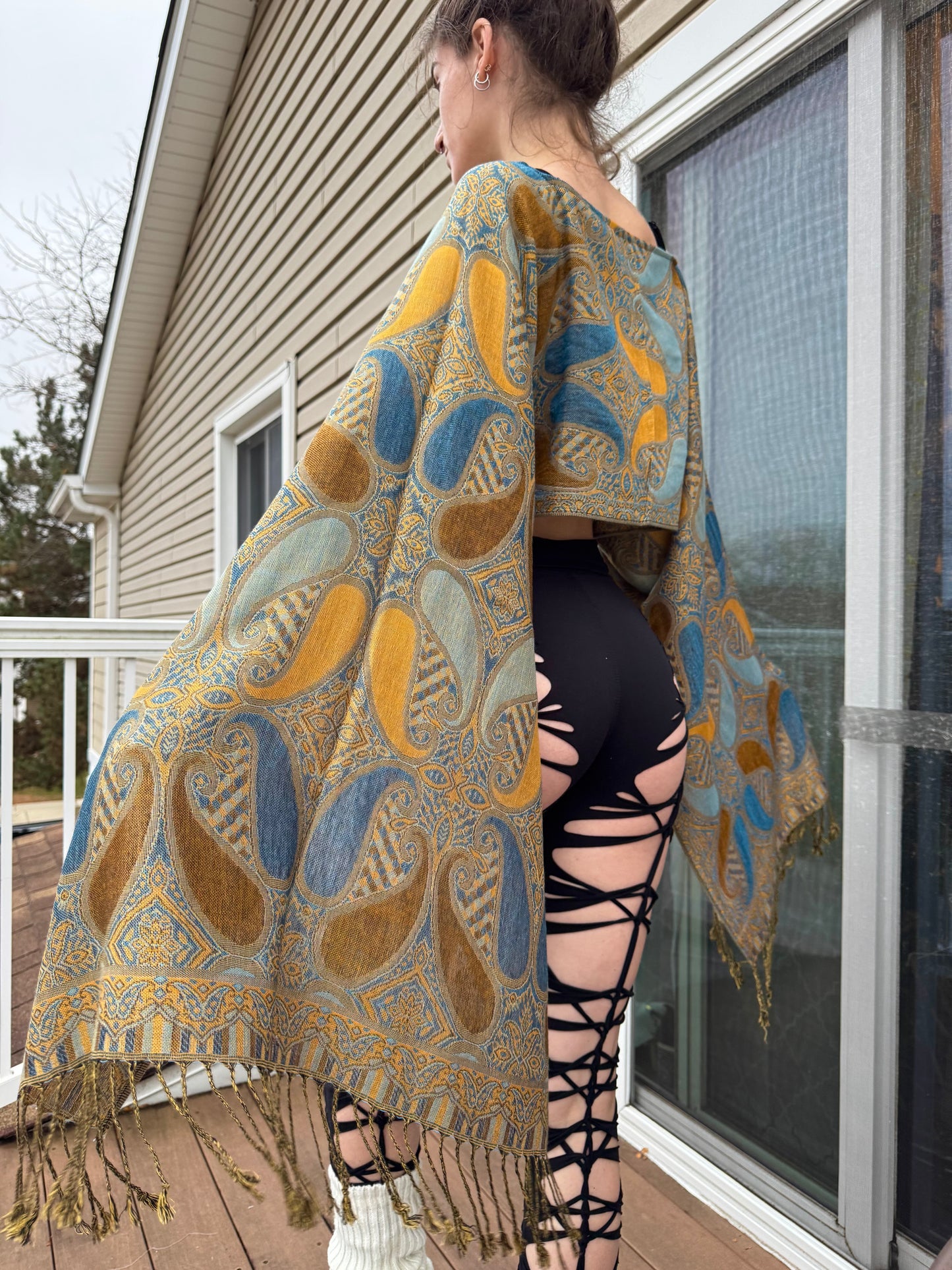 DREAMSICLE PASHMINA TOP