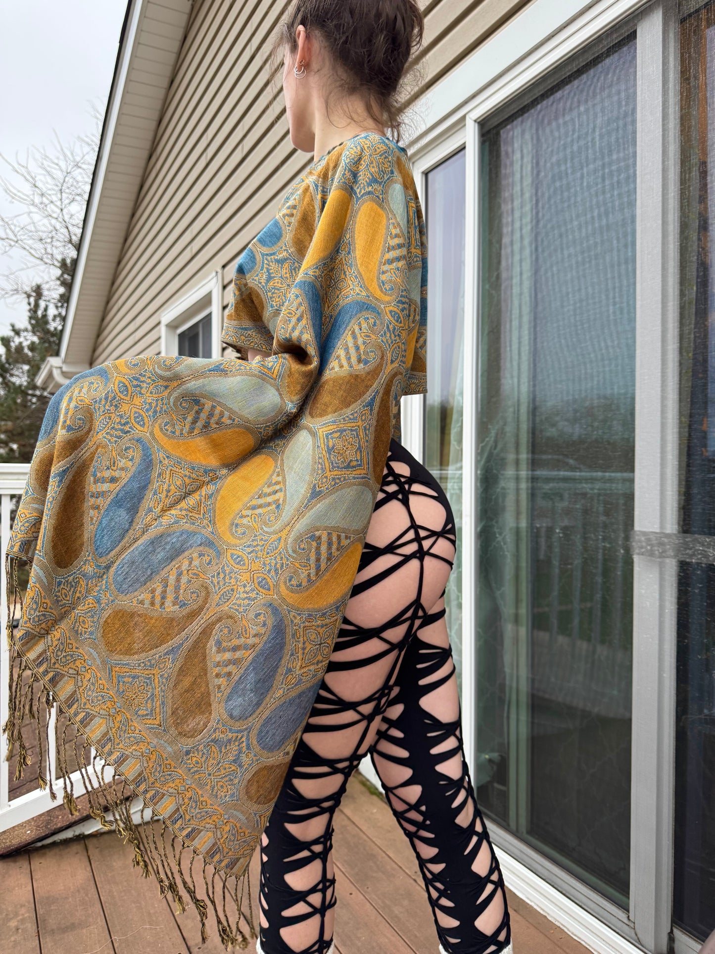 DREAMSICLE PASHMINA TOP