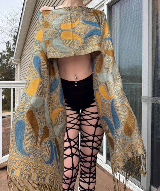 DREAMSICLE PASHMINA TOP