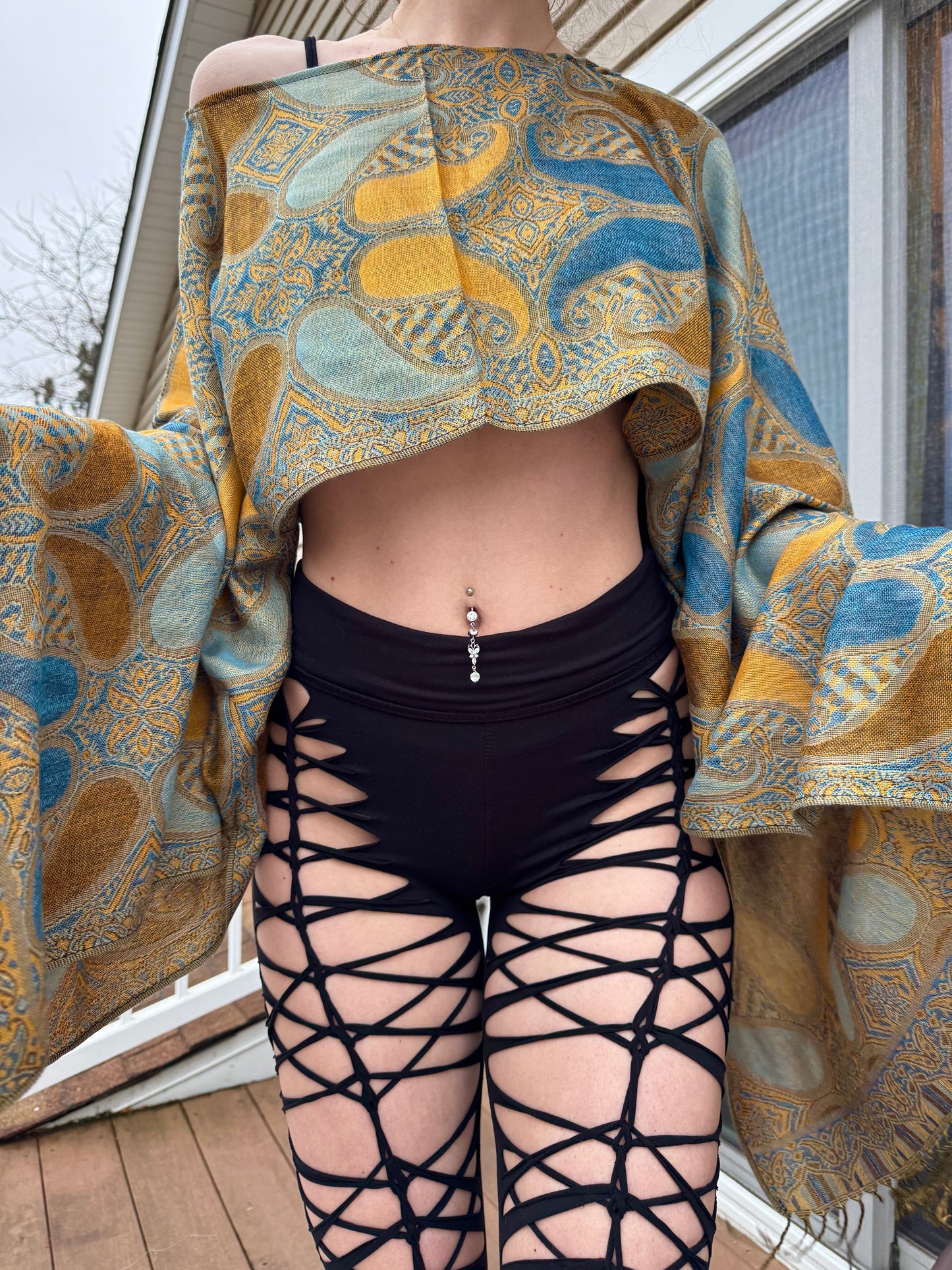 DREAMSICLE PASHMINA TOP