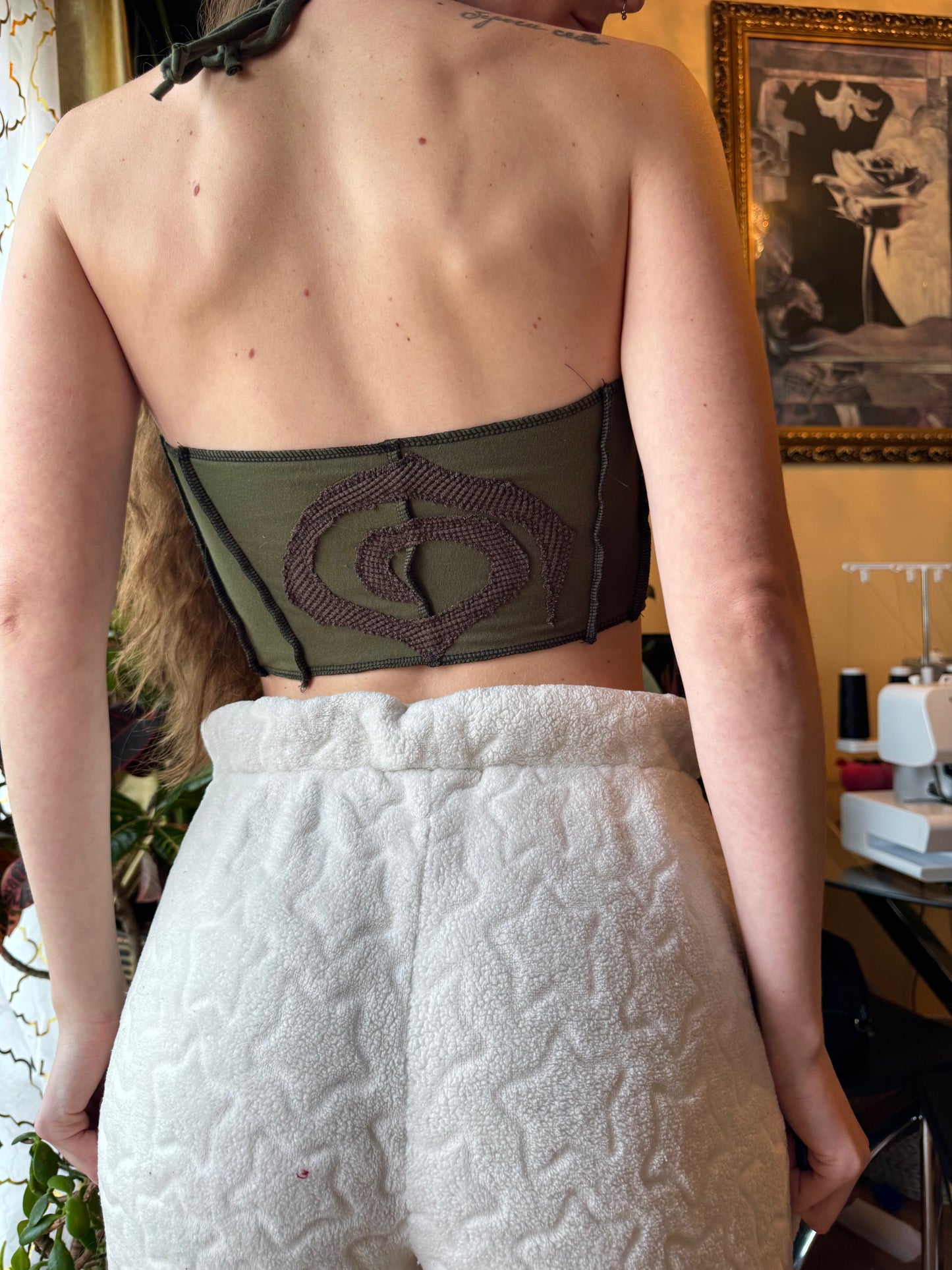 HANDMADE SWIRL TANK TOP