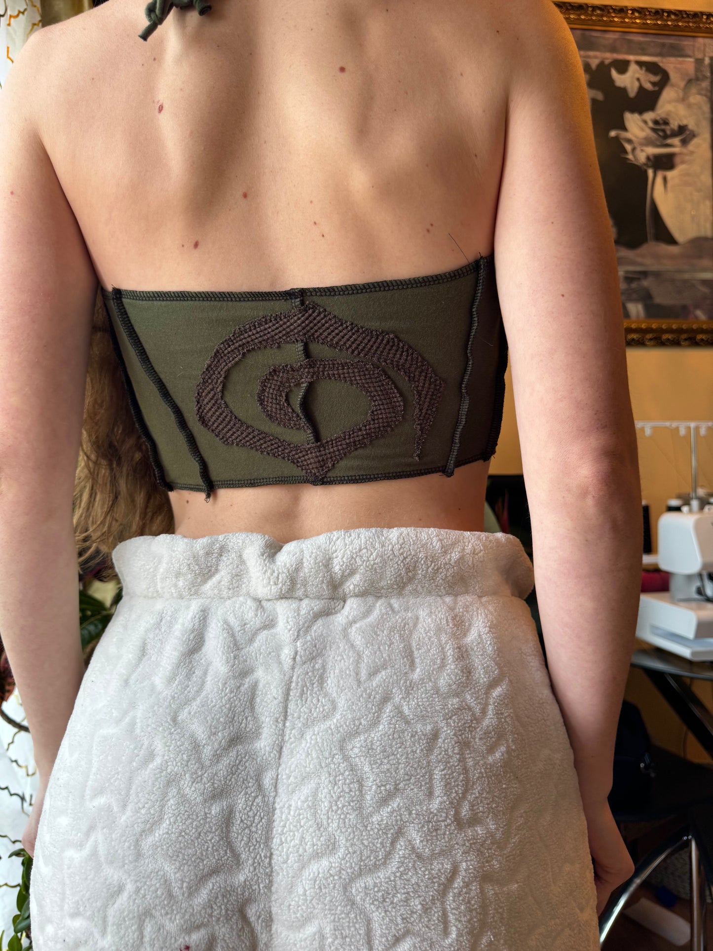 HANDMADE SWIRL TANK TOP