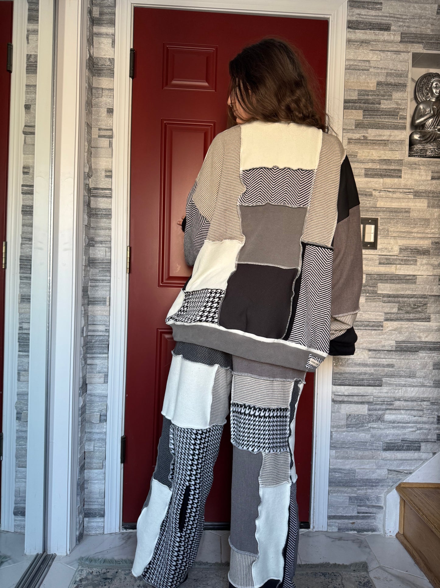 UPCYCLED MONOCHROME PANTS