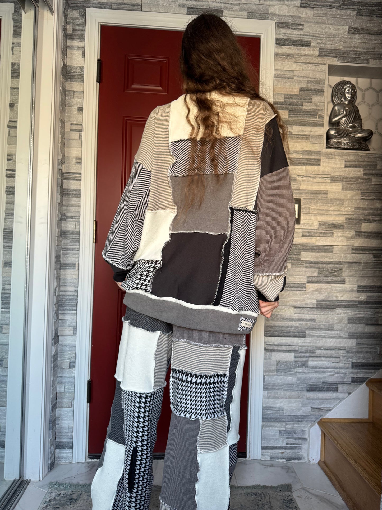 UPCYCLED MONOCHROME PANTS