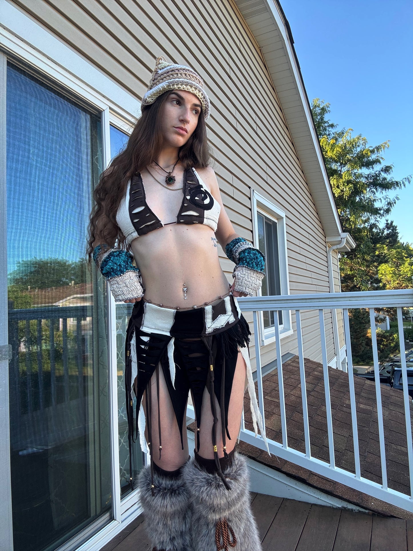 FOUR PIECE FAIRY SKIRT SET