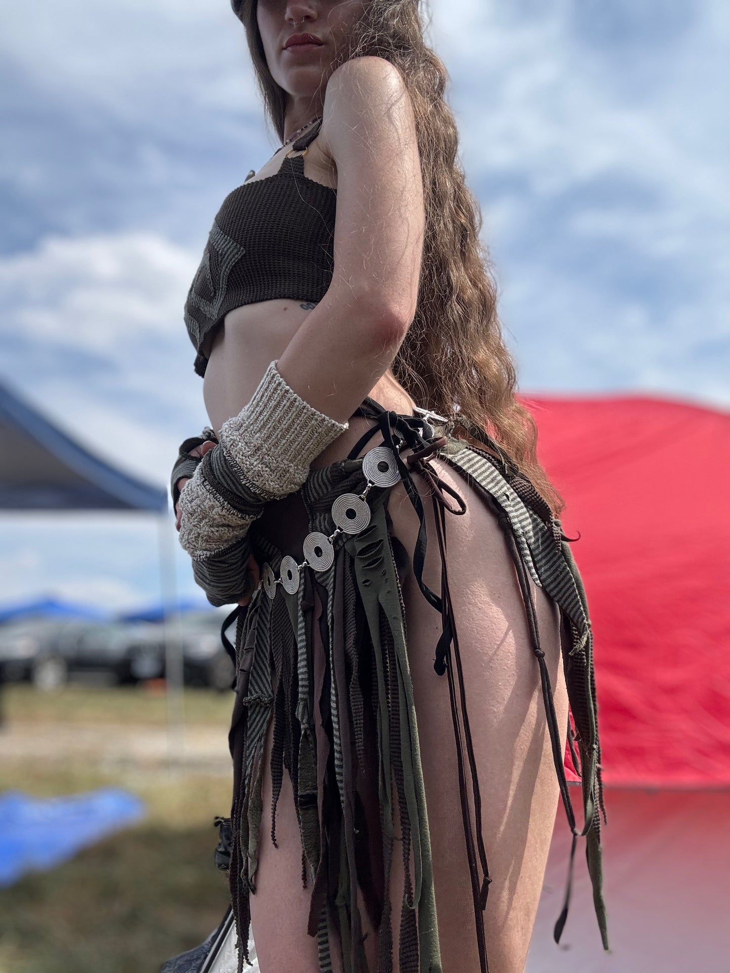 TWO PIECE SWIRL FAIRY SKIRT SET