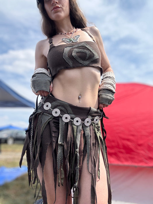 TWO PIECE SWIRL FAIRY SKIRT SET