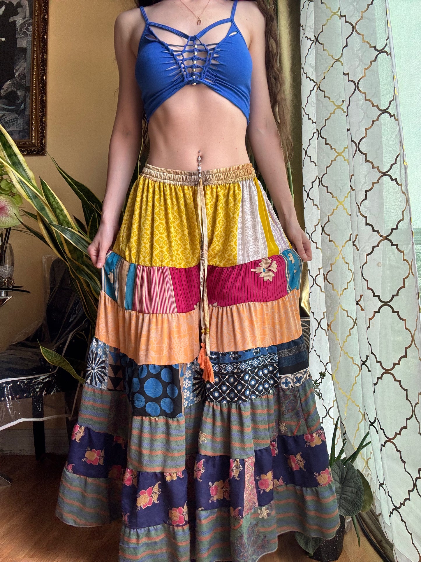 DESERT FUNKY WIDE LEG BOHO PANTS
