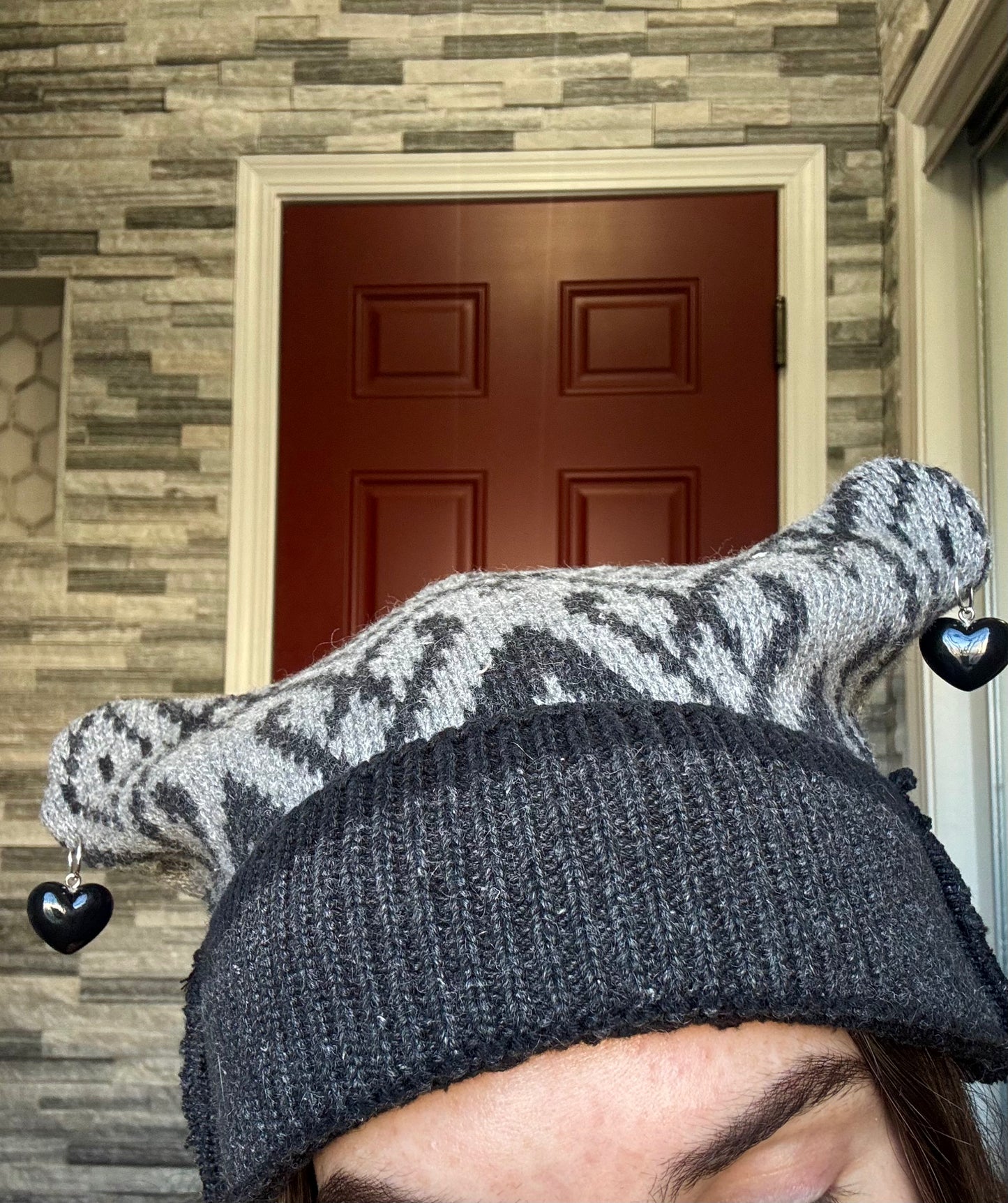 UPCYCLED BEANIE CAT HAT
