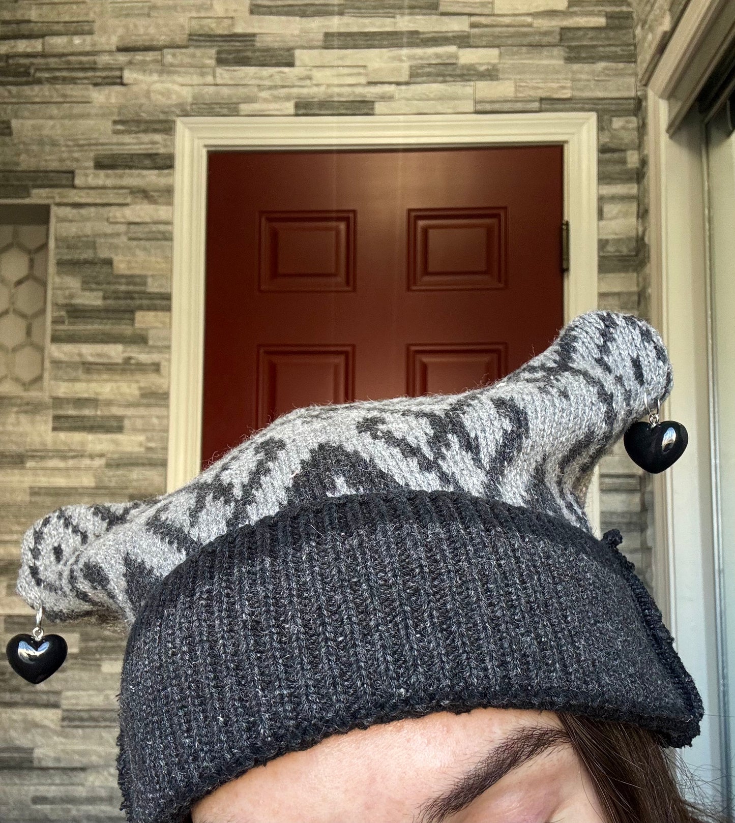 UPCYCLED BEANIE CAT HAT