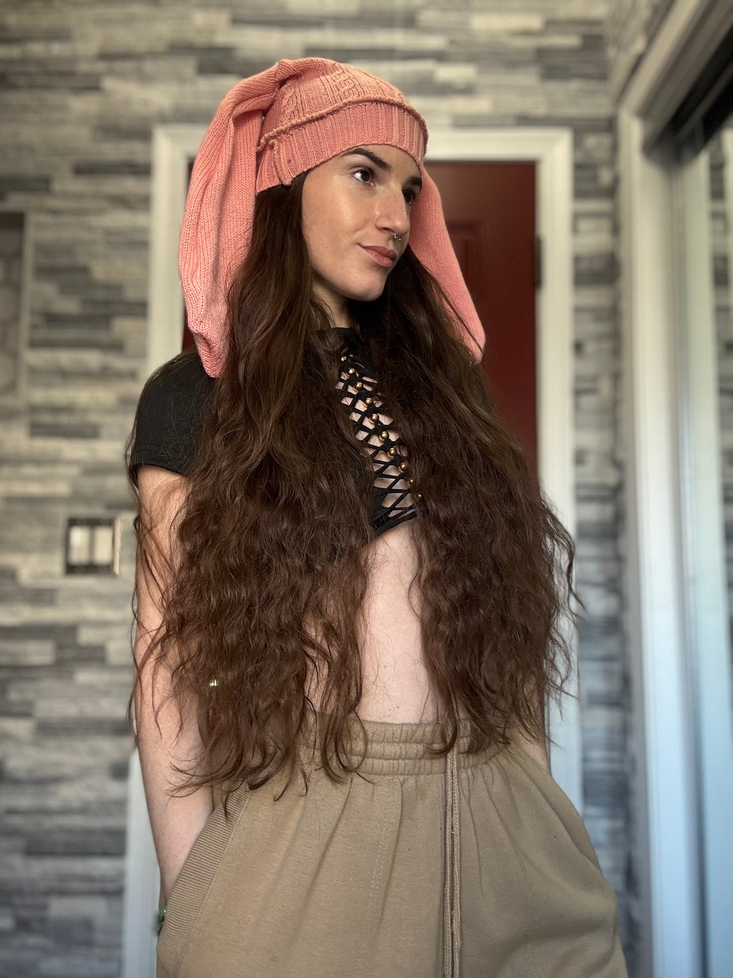 UPCYCLED BEANIE BUNNY HAT