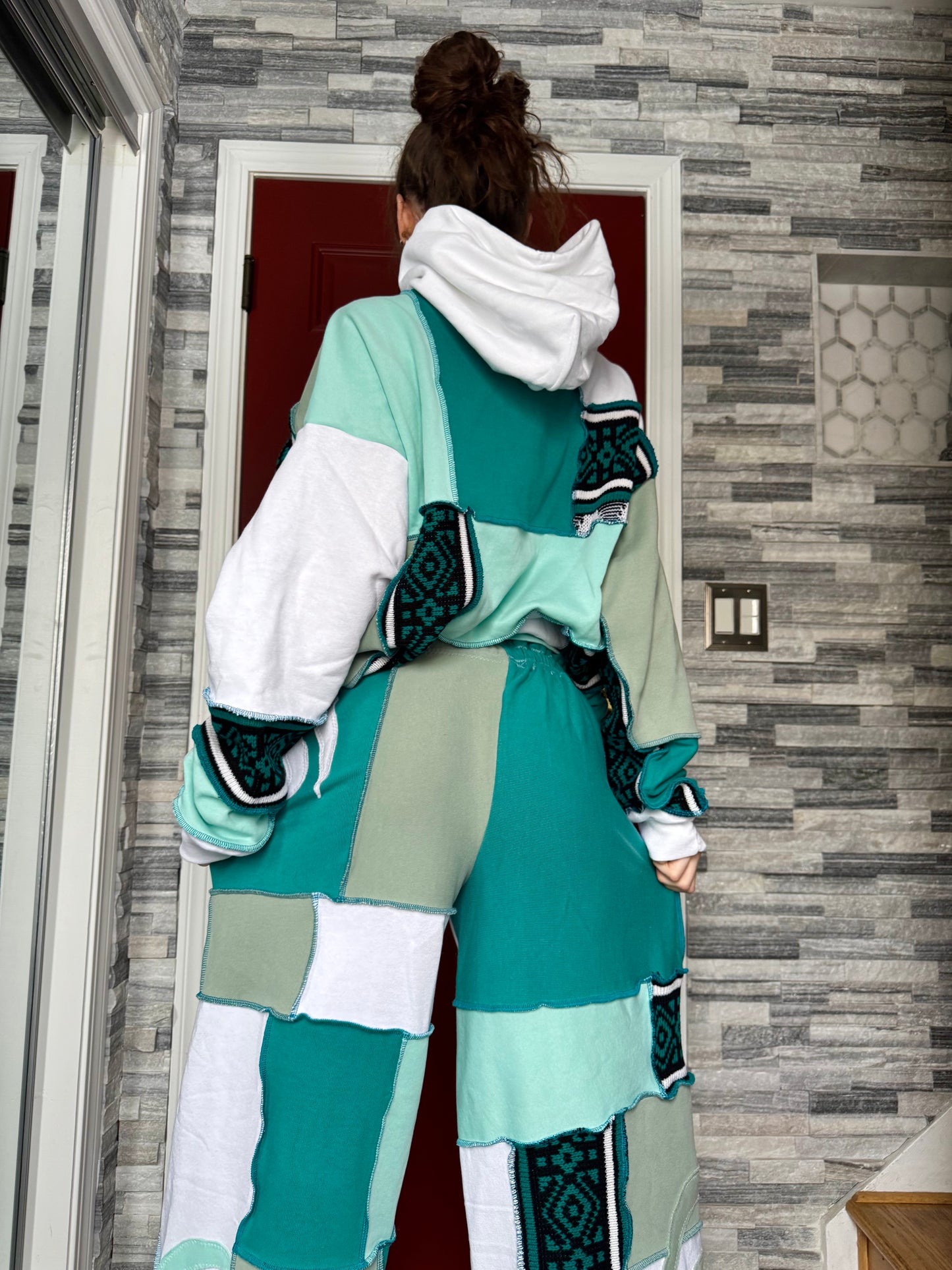 DREAMY UPCYCLED PATCHWORK PANTS