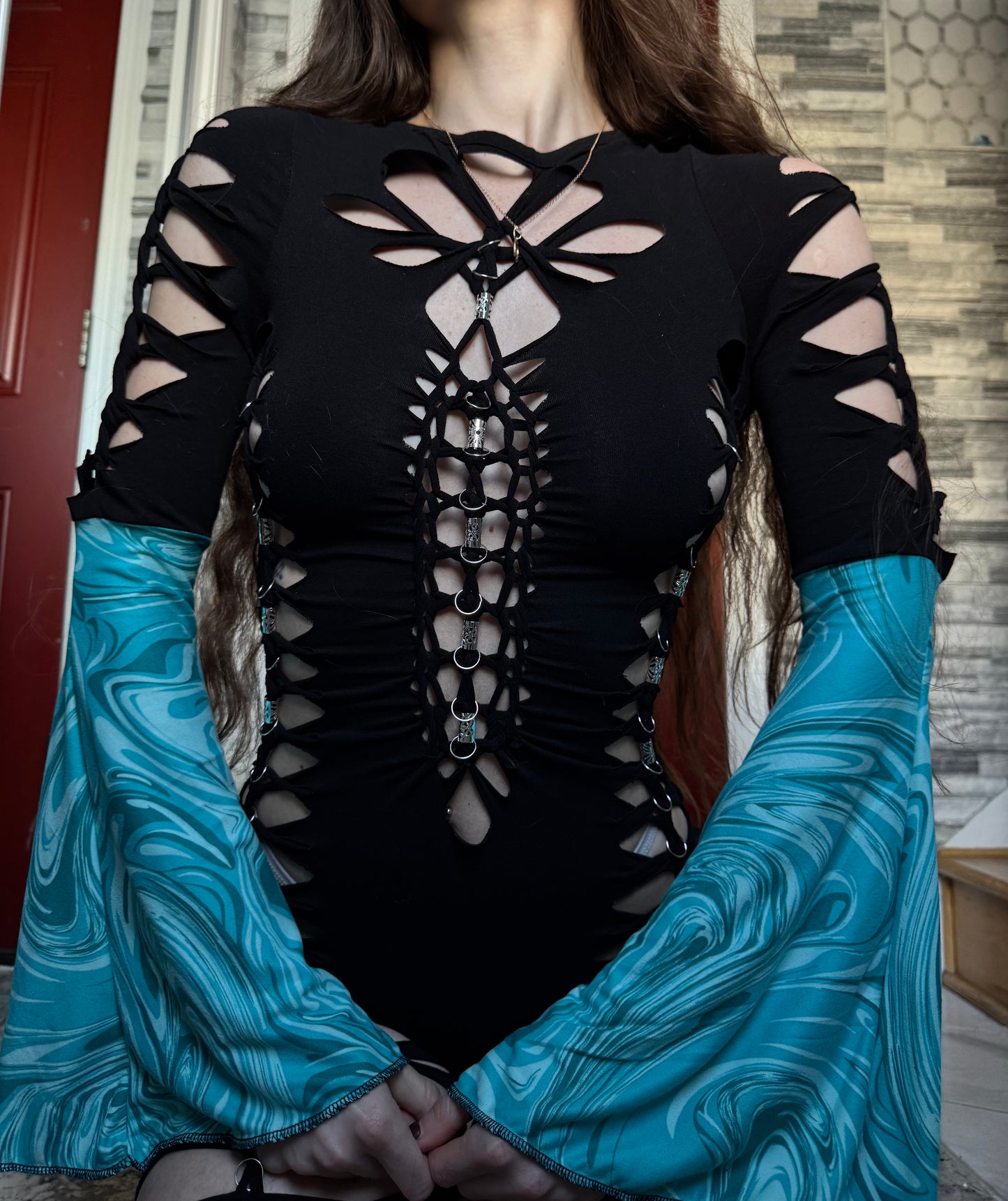 WAVES BRAIDED CATSUIT