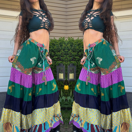 FOREST WIDE LEG FUNKY DANCE PANTS