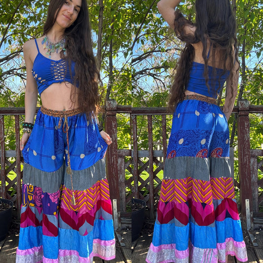OCEAN WIDE LEG FUNKY DANCE PANTS