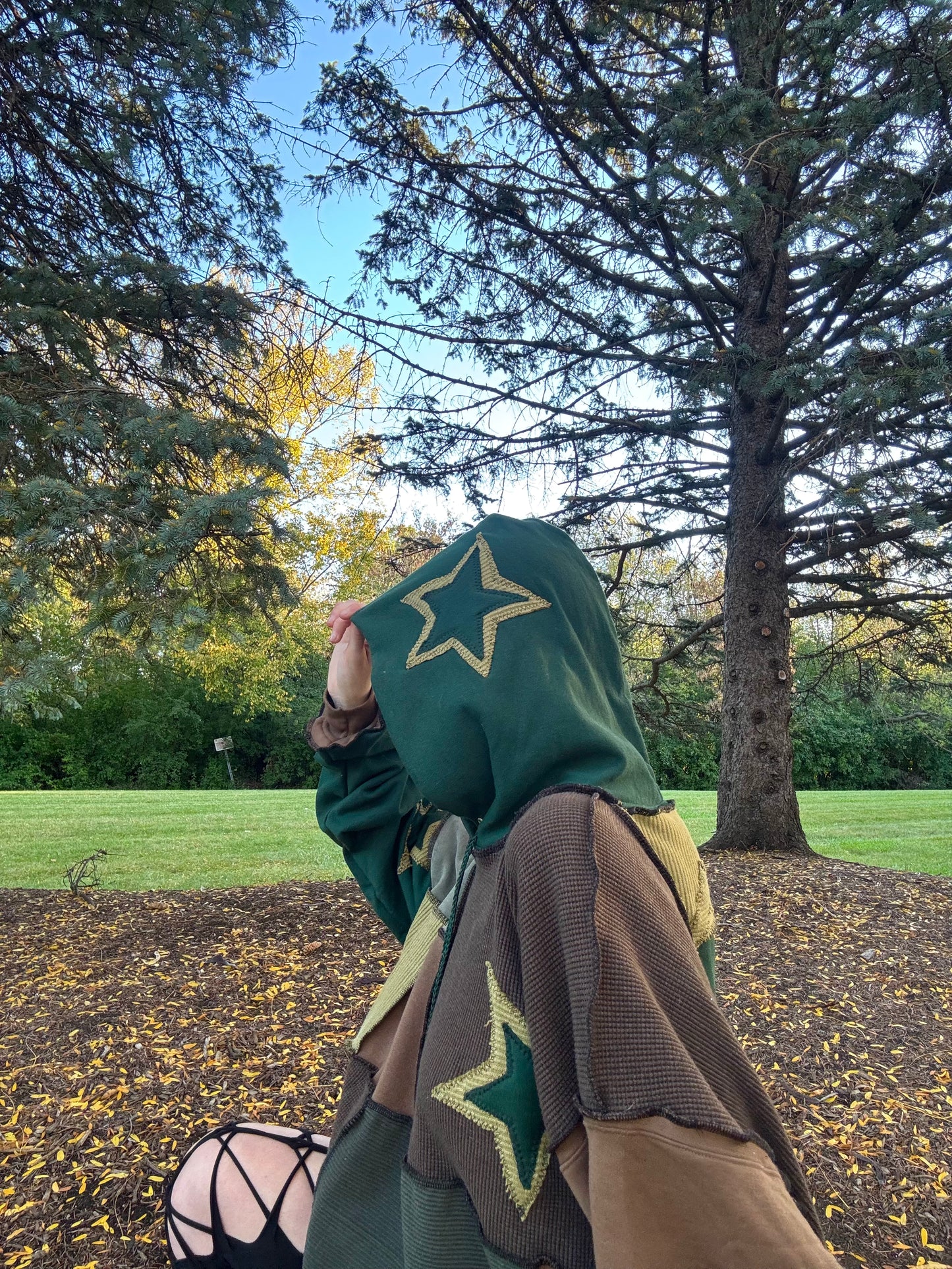 FOREST PATCHWORK HOODIE