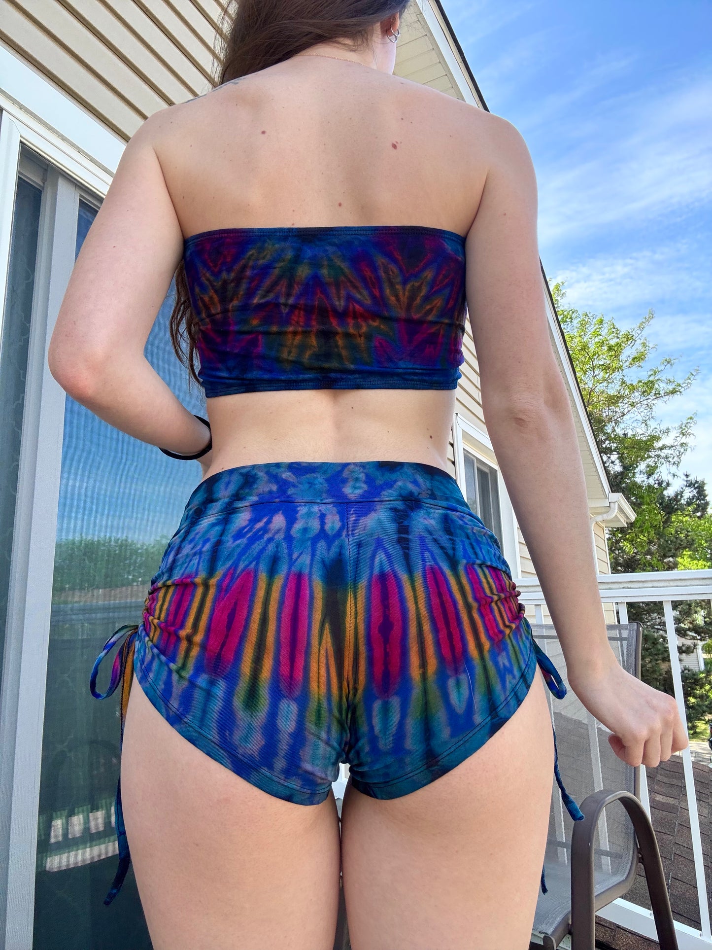 TIE DYE TUBE TOP